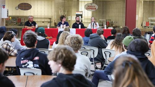  Students attend Careers over Coffee